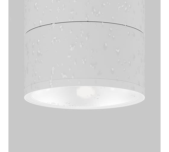 Потолочный светильник MAYTONI outdoor spin led 12w металл и стекло белый O310CL-L12W3K
