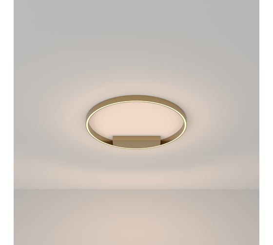 Потолочный светильник MAYTONI rim led 37w алюминий латунь MOD058CL-L35BS3K 1