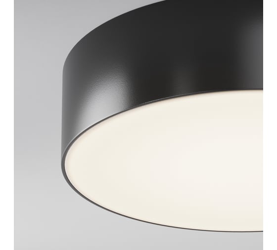 Потолочный светильник MAYTONI outdoor zon ip led 30w алюминий и пластик черный O431CL-L30B4K