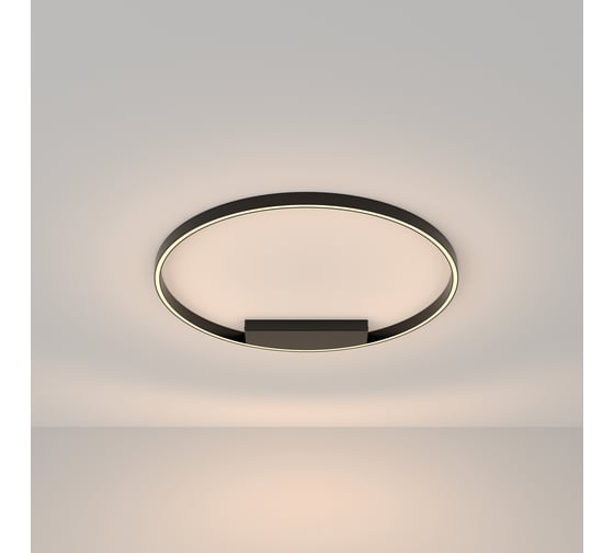 Потолочный светильник MAYTONI rim led 50w алюминий черный MOD058CL-L50B3K