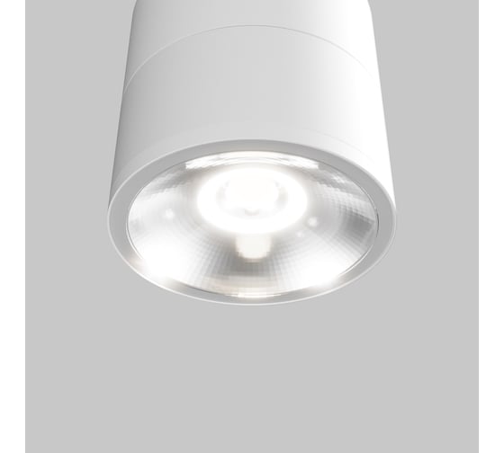 Потолочный светильник MAYTONI outdoor spin led 7w металл и стекло белый O310CL-L7W3K