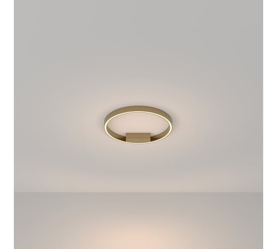 Потолочный светильник MAYTONI rim led 25w алюминий латунь MOD058CL-L25BS3K 1
