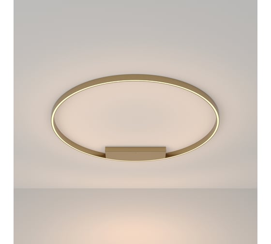 Потолочный светильник MAYTONI rim led 61w алюминий латунь MOD058CL-L65BS3K