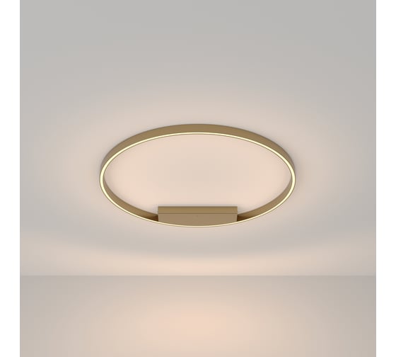 Потолочный светильник MAYTONI rim led 50w алюминий латунь MOD058CL-L50BS3K 1