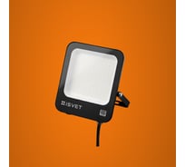 Светодиодный уличный прожектор iSVET 70вт, 6500К, диодный черный USL-106-5-6