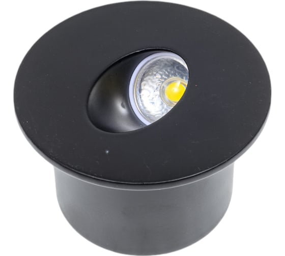 Встраиваемый светильник HOROZ ELECTRIC 079-002-0003 3w, черный, 185-264v yakut HRZ20221055 1