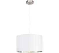 Подвесной светильник Evoluce никель/белый, серебристый e27 1x40w, SLE300553-01