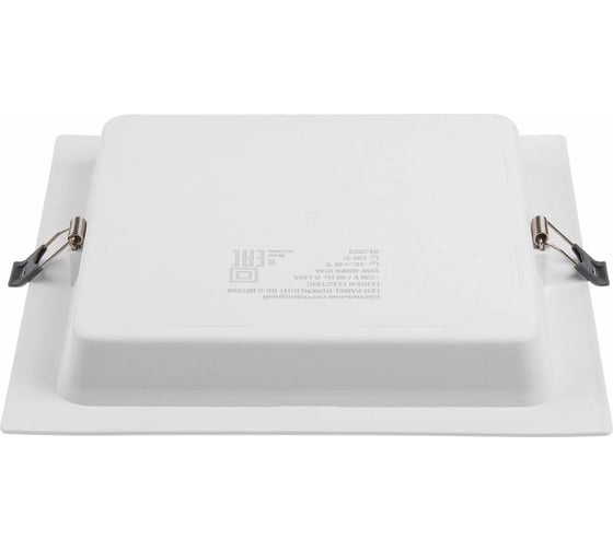 Светодиодный встраиваемый светильник LEIDEN ELECTRIC квадрат 18 Вт 4000К, IP44 RS-S 807008
