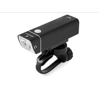 Передний фонарь GACIRON V9F600 600lm,1диод,4режима,встроенный Li-аккум 2500mAh,зарядка USB,крепление на руль,алюм.черный,120гр. H000015906