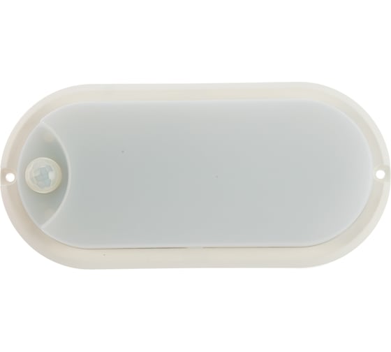 Светодиодный светильник Smartbuy LED HP Овал 12W, 4000K, IP65 SENSOR SBL-HPoval-12W-4K-Sen