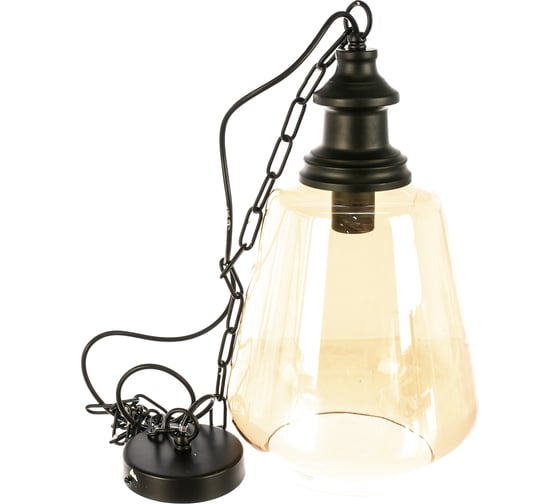 Декоративный подвесной светильник Fametto DLC-V405 E27 BLACK серия Vintage UL-00000994