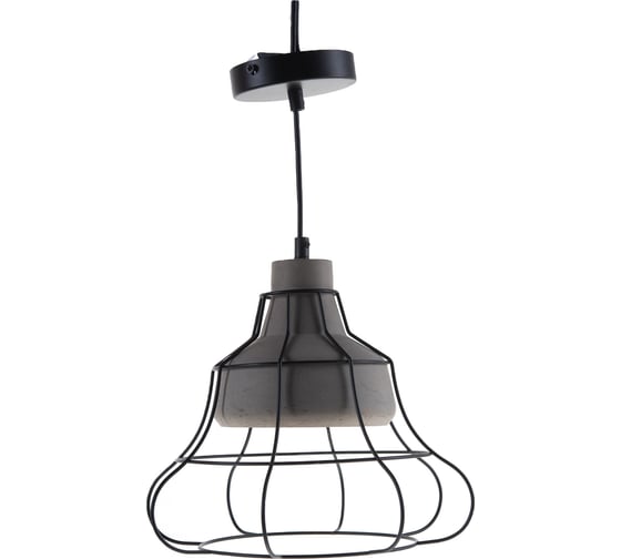 Декоративный подвесной светильник Fametto DLC-V302 E27 GREY серия Vintage UL-00000976