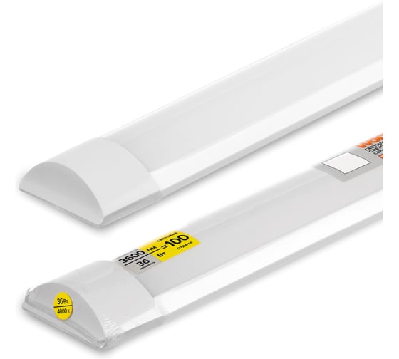 Светодиодный линейный светильник Wolta 36 Вт, 4000К, дневной свет, IP40 WLFS36W03 1