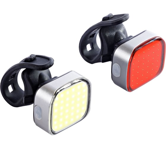 Комплект фонарей STG JY-6217F/6217T, 70/25 lm, 300/300 mAh, USB Х108408