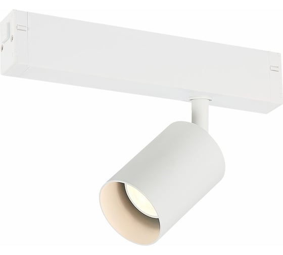 Трековый светильник ST luce белый, gu10 1x50w, l82xw70xh172 180-240v, без ламп, ST505.506.01 1