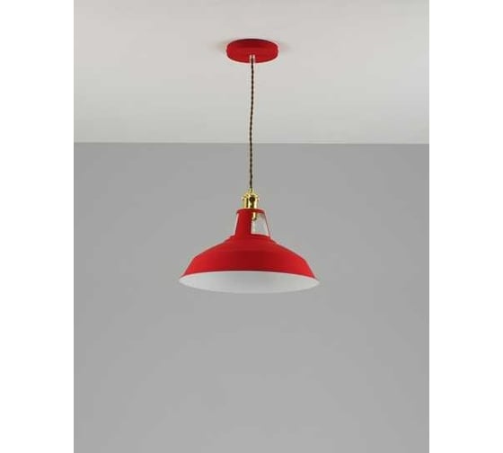 Подвесной светильник Moderli gd-c058b-m красный marta 1 e27 60w GD-C058B-M red 1