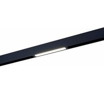 Трековый светильник ST luce черный, led, 1x9w, 4000k, 700lm, l220xw25xh41, 220v, ST655.446.09