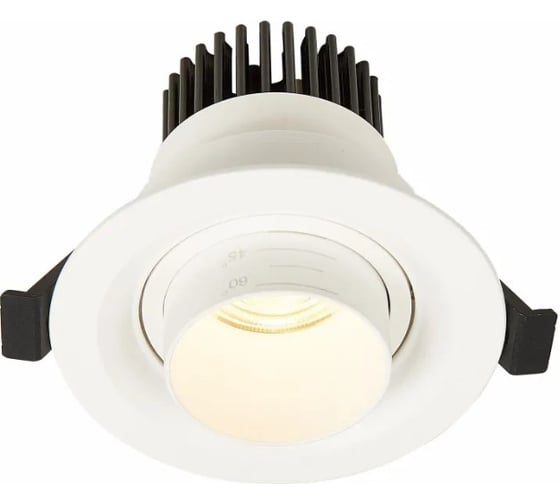 Встраиваемый светильник ALMA LIGHT zoom белый led 1x7w 3000k 560lm d90xh65, ALD00058WH-3000K-LED.1x7W
