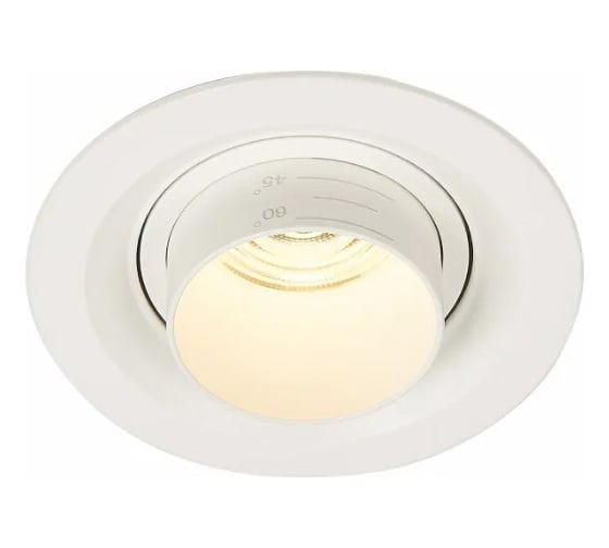 Встраиваемый светильник ALMA LIGHT zoom белый led 1x7w 3000k 560lm d90xh65, ALD00058WH-3000K-LED.1x7W