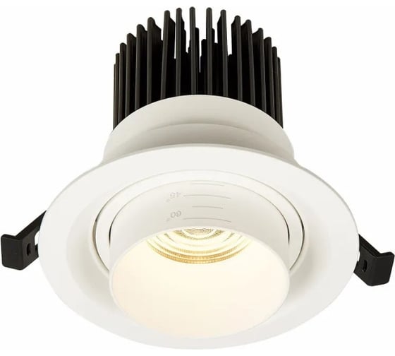 Встраиваемый светильник ALMA LIGHT zoom белый led 1x12w 3000k 960lm d115xh95, ALD00059WH-3000K-LED.1x12W 1