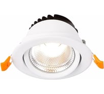 Встраиваемый светильник ALMA LIGHT (комплект 4шт) белый led 1x10w 4000k 750lm d109xh65, ALD00158WH-4000K-LED.1x10W_4
