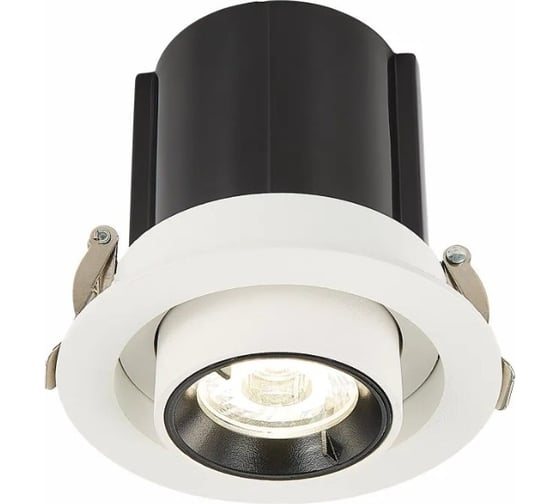 Встраиваемый светильник ALMA LIGHT белый led 1x12w 3000k 900lm d90xh92, ALD00062WB-3000K-LED.1x12W 1