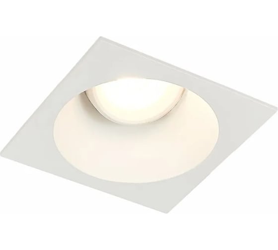 Встраиваемый светильник ALMA LIGHT (комплект 4шт) белый, матовый gu10 1x50w l103xw103xh52, без лампы, ALD00131WH-SQ-GU10.1x50W_4