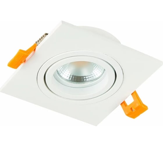 Встраиваемый светильник ALMA LIGHT (комплект 4шт) белый gu10 1x50w l92xw92xh27, без лампы, ALD00193WH-MK1-GU10.1x50W_4