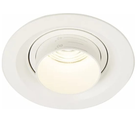 Встраиваемый светильник ALMA LIGHT zoom черный led 1x7w 4000k 560lm d90xh65, ALD00060BK-4000K-LED.1x7W
