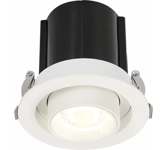 Встраиваемый светильник ALMA LIGHT белый led 1x12w 4000k 900lm d90xh92, ALD00063WW-4000K-LED.1x12W 1