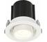 Встраиваемый светильник ALMA LIGHT белый led 1x12w 4000k 900lm d90xh92, ALD00063WW-4000K-LED.1x12W 1