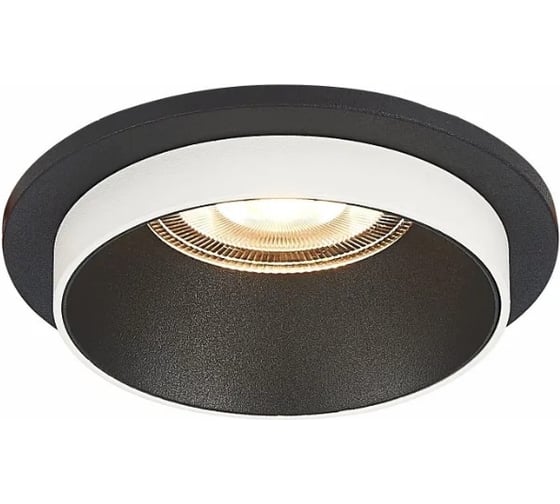 Встраиваемый светильник ALMA LIGHT (комплект 4шт) черный, матовый gu10 1x50w d92xh41, без лампы, ALD00128BW-CI-GU10.1x50W_4