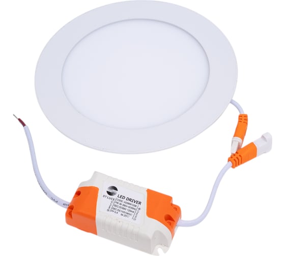 Встраиваемый светильник ALMA LIGHT (комплект 4шт) белый led 1x9w 3000k 585lm d145xh8, ALD00135WH-3000K-LED.1x9W_4
