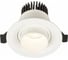 Встраиваемый светильник ALMA LIGHT zoom белый led 1x7w 4000k 560lm d90xh65, ALD00060WH-4000K-LED.1x7W 1