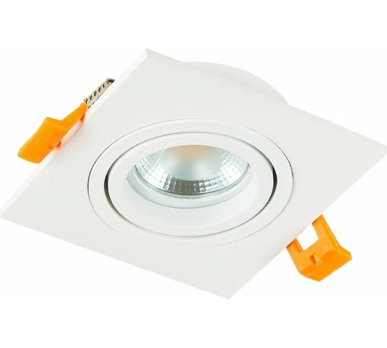 Встраиваемый светильник ALMA LIGHT белый gu10 1x50w l92xw92xh27 220v, без лампы, ALD00193WH-MK1-GU10.1x50W
