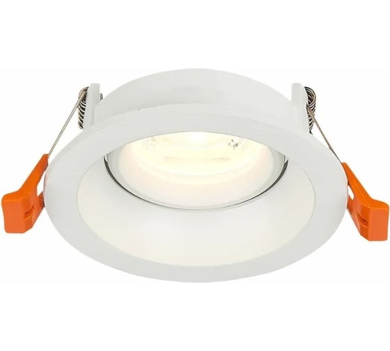 Встраиваемый светильник ALMA LIGHT (комплект 4шт) белый, матовый gu10 1x50w d94xh40, без лампы, ALD00132WH-CI-GU10.1x50W_4