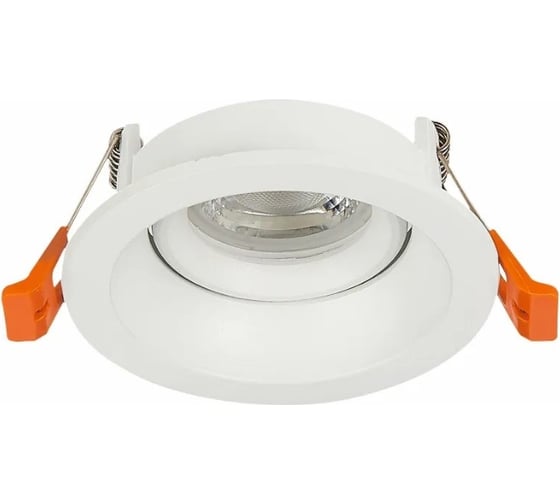 Встраиваемый светильник ALMA LIGHT (комплект 4шт) белый, матовый gu10 1x50w d94xh40, без лампы, ALD00132WH-CI-GU10.1x50W_4
