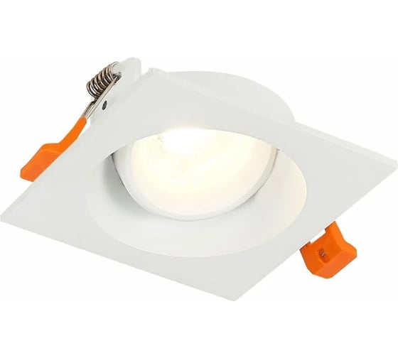 Встраиваемый светильник ALMA LIGHT (комплект 4шт) белый gu10 1x50w l94xw94xh40, без ламп, ALD00133WH-SQ-GU10.1x50W_4