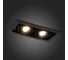Встраиваемый светильник ALMA LIGHT черный gu10 2x50w l245xw126xh70, без лампы, ALD00164BK-MK1-GU10.2x50W 6