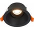 Встраиваемый светильник ALMA LIGHT черный, матовый gu10 1x50w d103xh52, без лампы, AL9011DW01BK-CI 1