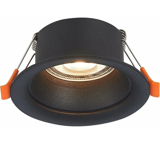 Встраиваемый светильник ALMA LIGHT черный, матовый gu10 1x50w d89xh40, без лампы, ALD00121BK-MK1-GU10.1x50W 1