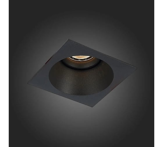 Встраиваемый светильник ALMA LIGHT черный, матовый GU10 1x50w без лампы AL9011DW01BK-SQ
