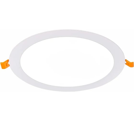 Встраиваемый светильник ALMA LIGHT белый, led, 1x18w, 4000k, 1350lm, d225xh8, AL9501DW18W-4K