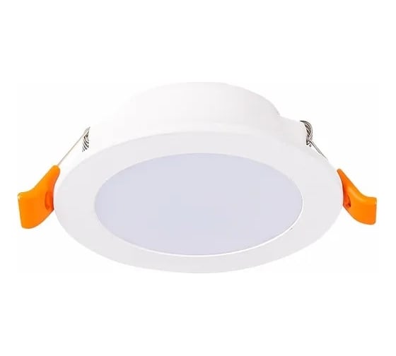Встраиваемый светильник ALMA LIGHT белый, led, 1x6w, 3000k, 480lm, d90xh30, AL9502DW06W-3K 1