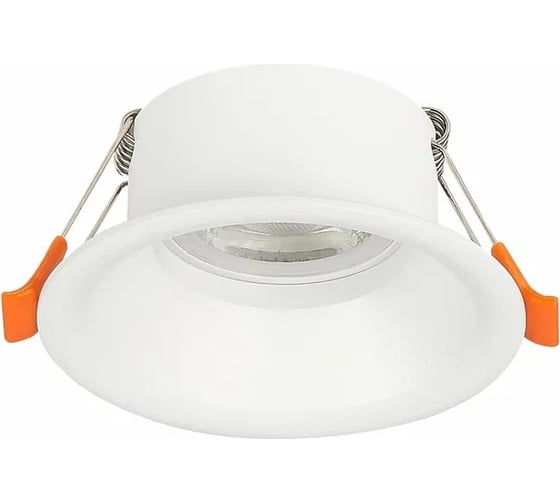 Встраиваемый светильник ALMA LIGHT белый, матовый, gu10, 1x50w, d89xh40, без лампы, ALD00122WH-MK1-GU10.1x50W 1