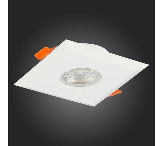 Встраиваемый светильник ALMA LIGHT белый, матовый, gu10, 1x50w, l94xw94xh25, без лампы, ALD00125WH-MK1-GU10.1x50W
