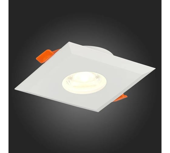 Встраиваемый светильник ALMA LIGHT белый, матовый, gu10, 1x50w, l94xw94xh25, без лампы, ALD00125WH-MK1-GU10.1x50W