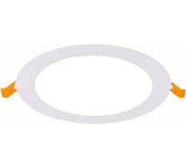 Встраиваемый светильник ALMA LIGHT белый, led, 1x12w, 3000k, 816lm, d170xh8, AL9501DW12W-3K