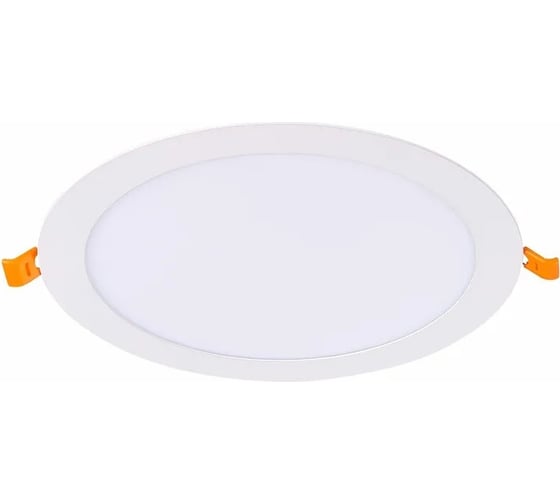 Встраиваемый светильник ALMA LIGHT белый, led, 1x18w, 3000k, 1296lm, d225xh8, AL9501DW18W-3K 1