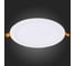 Встраиваемый светильник ALMA LIGHT белый, led, 1x18w, 3000k, 1296lm, d225xh8, AL9501DW18W-3K 4